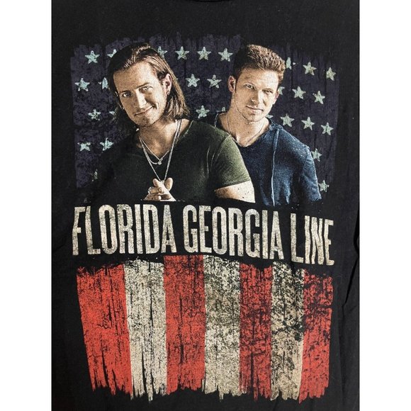 Florida Georgia Line This Is How We Roll Country Men's Medium T-Shirt - Picture 2 of 4